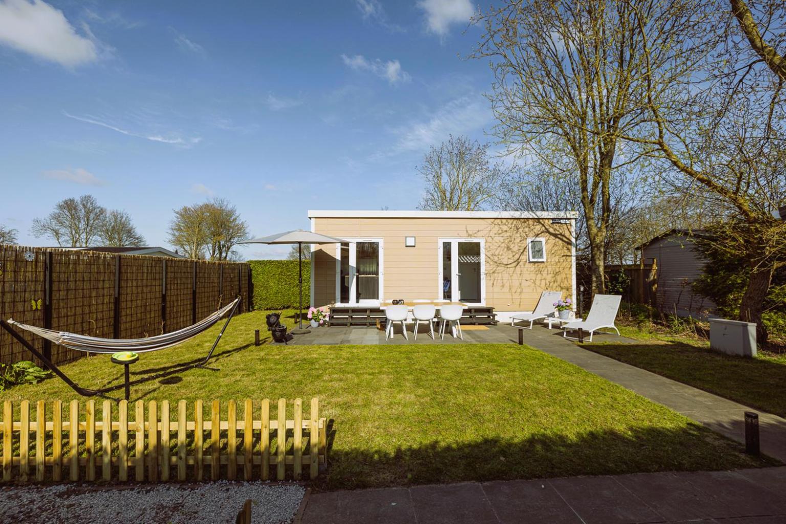 De Frije Fugel - Een Luxe Chalet Op De Friese Wadden Tzummarum Exterior foto
